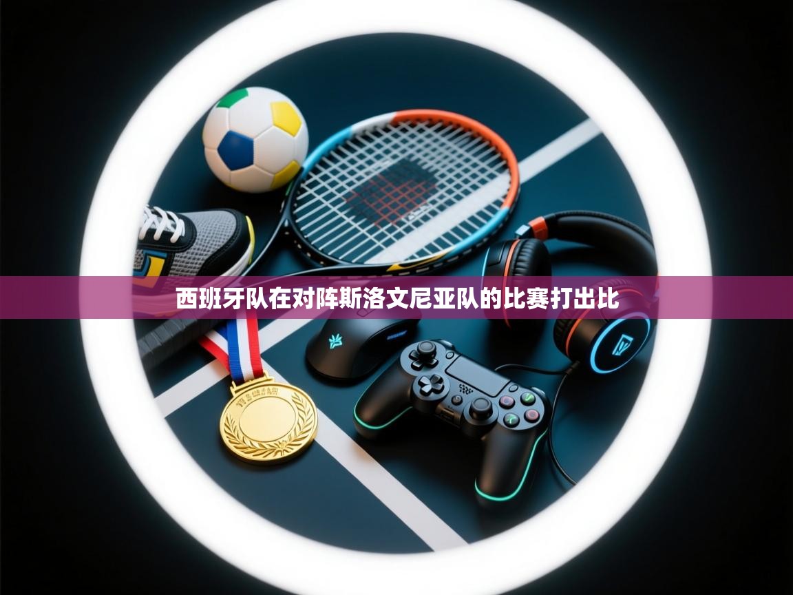 西班牙队在对阵斯洛文尼亚队的比赛打出比  第1张